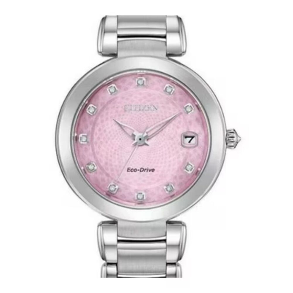 Citizen Women's Signature Pink Dial Watch - EO1110-53Y